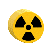 a mem cake in the shape of two hearts.